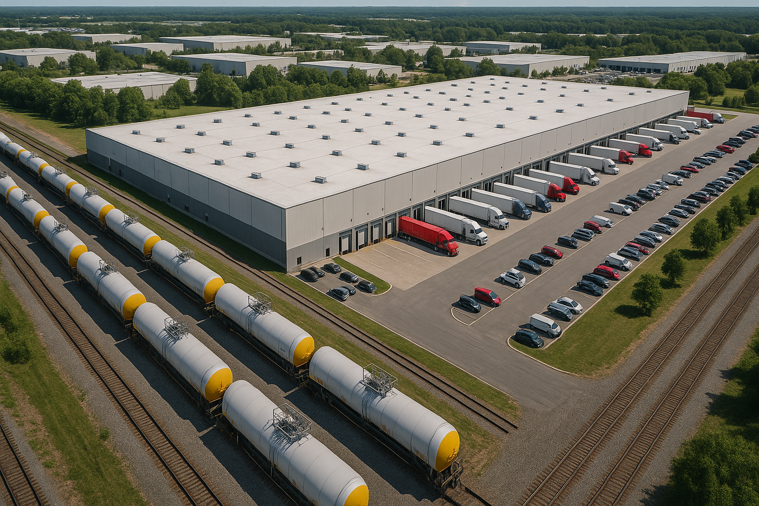 Busy Warehouse-pipline potential